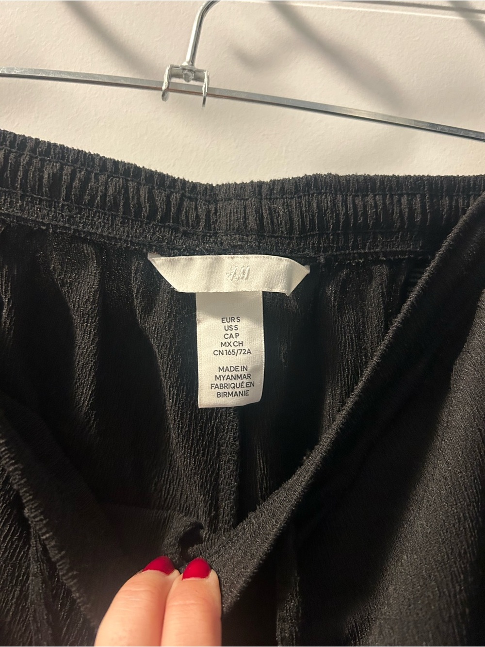Lightweight Drawstring Textured Pants - Picture 3 of 5